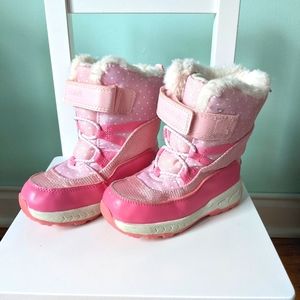 Toddler Girls Snow Boots (9T)